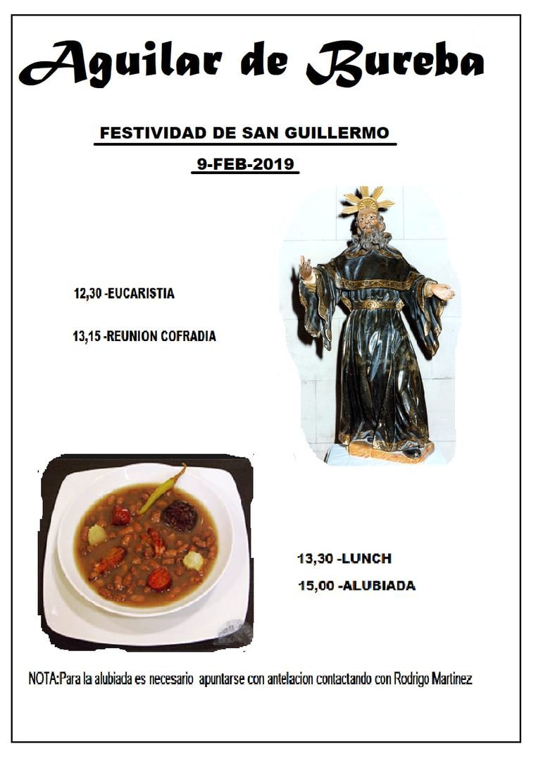 Fiesta de San Guillermo 2019